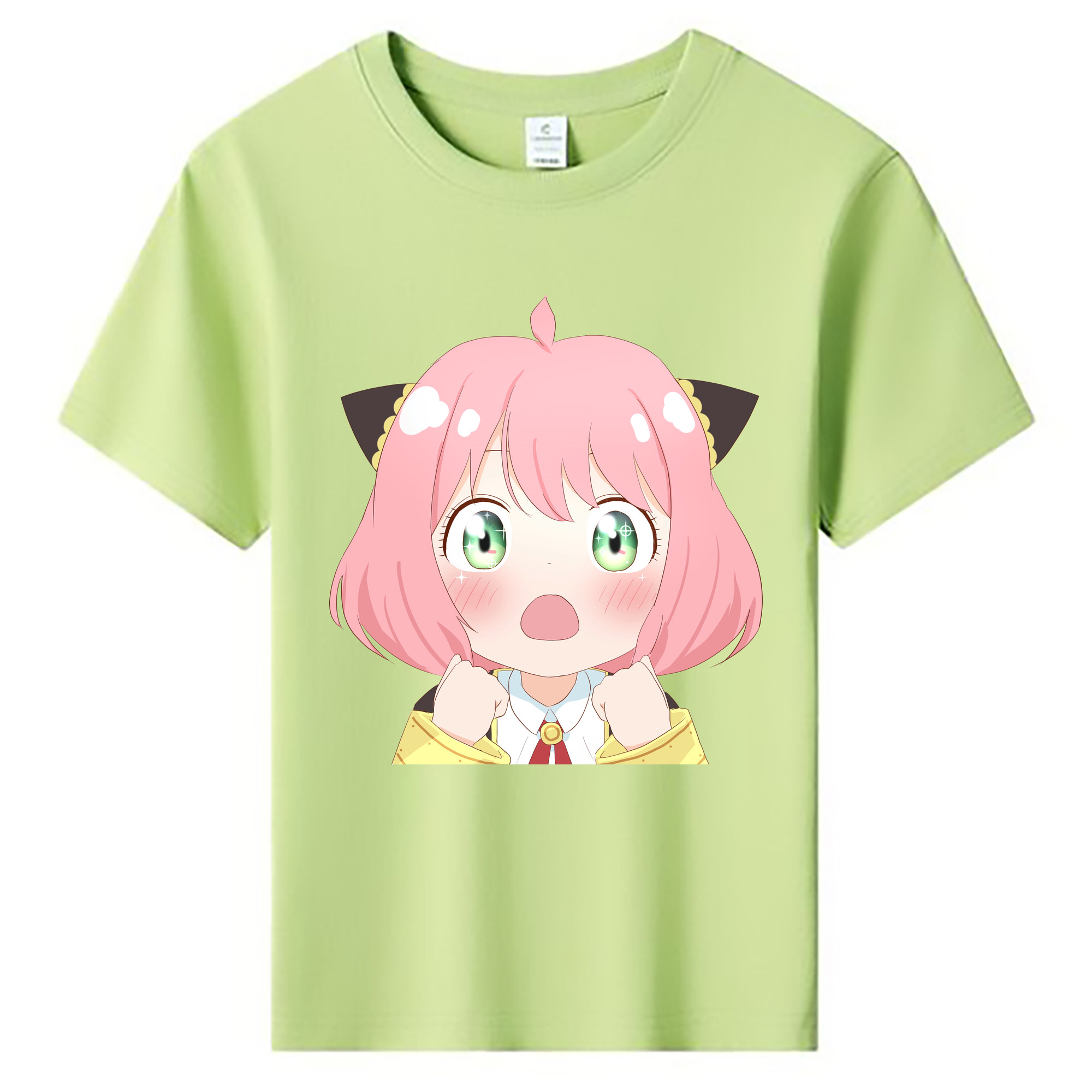 （画像用） SPY×FAMILY间谍家家酒 綿100％キッズTシャツ（フロントプリント）